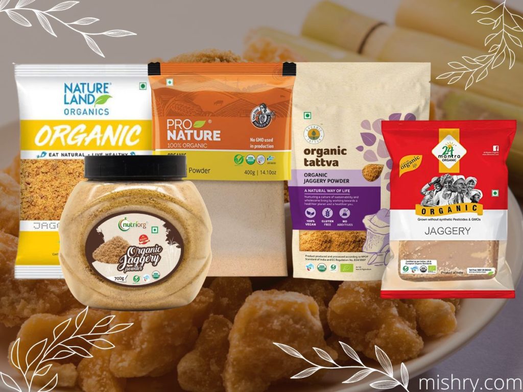 best organic jaggery powder brands in india