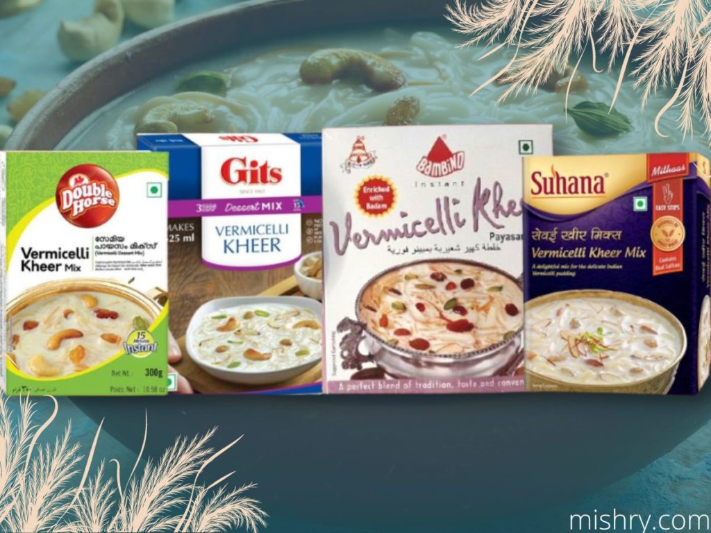 best vermicelli kheer mix brands in india