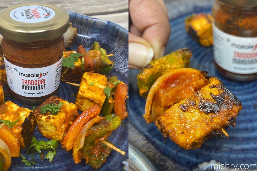 Masalejar Tandoori Marinade with paneer