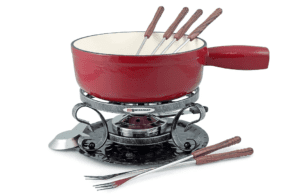 Swissmar Cast Iron Cheese Fondue Set