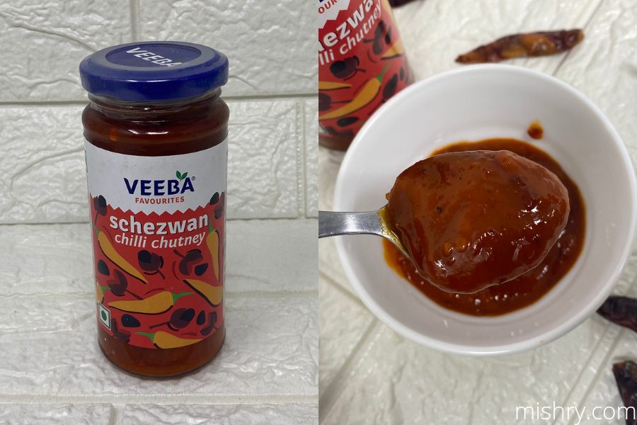 best schezwan chutney veeba