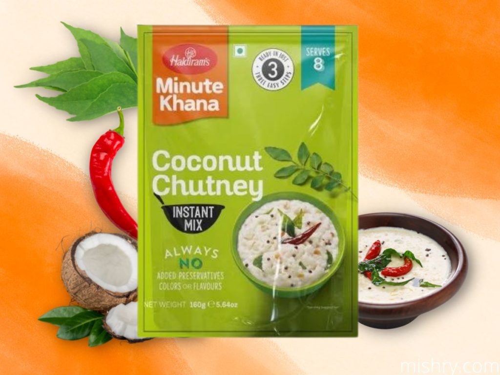 haldiram coconut chutney review