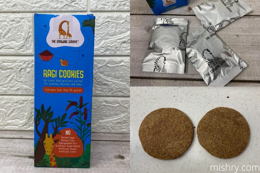 the growing giraffe cookies ragi