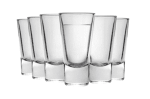 DEKEANSHKA Clear Shot Glass Set