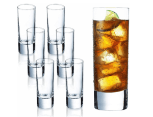 TIENER Heavy Base Shot Glasses