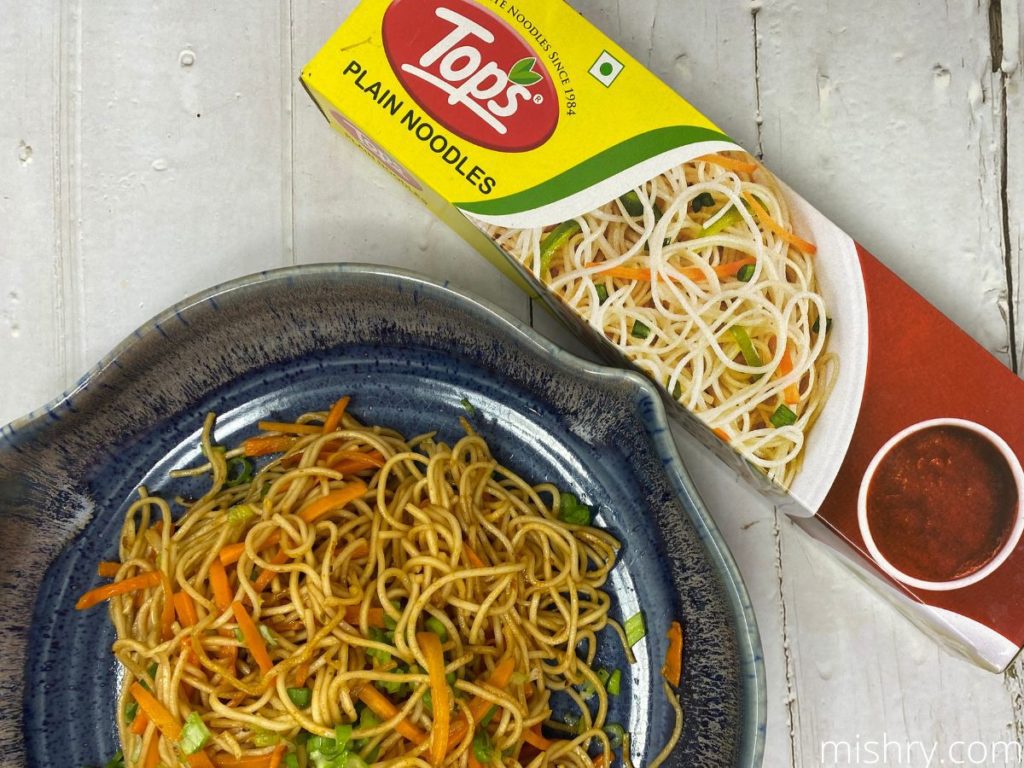 tops plain noodles