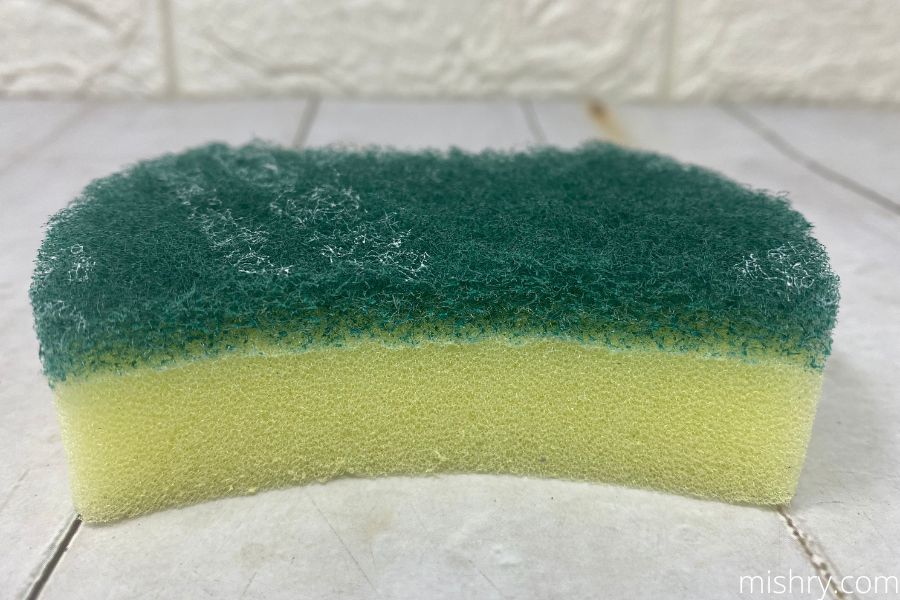 utensil scrubber sponge scrub