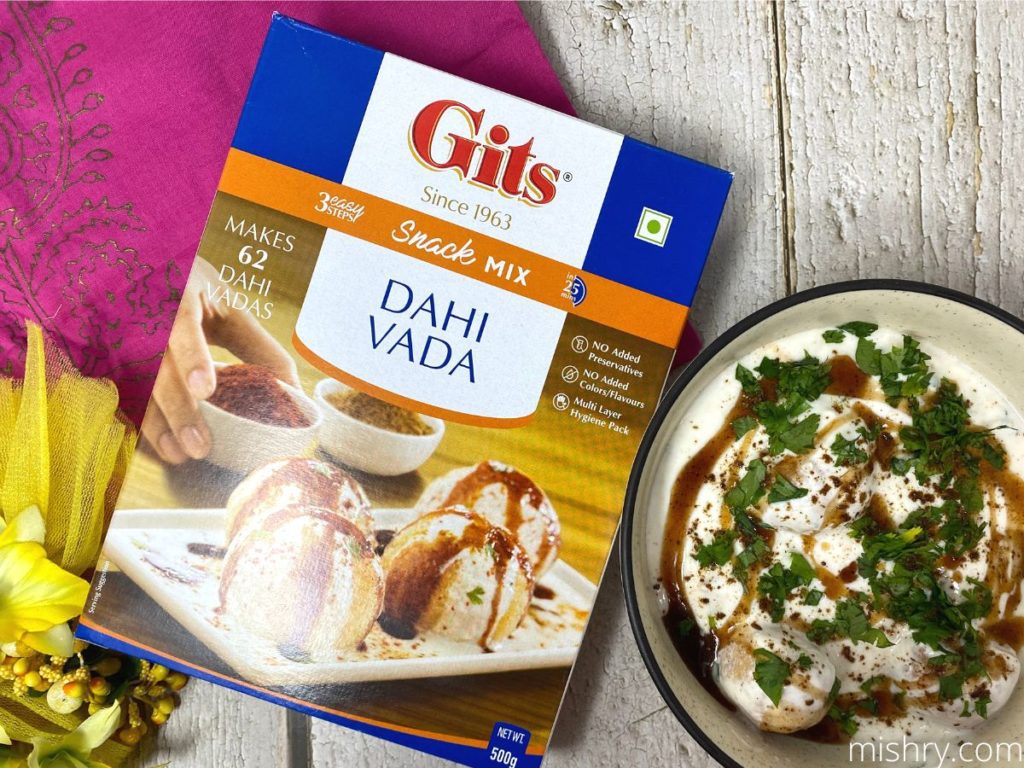 gits dahi vada instant mix review