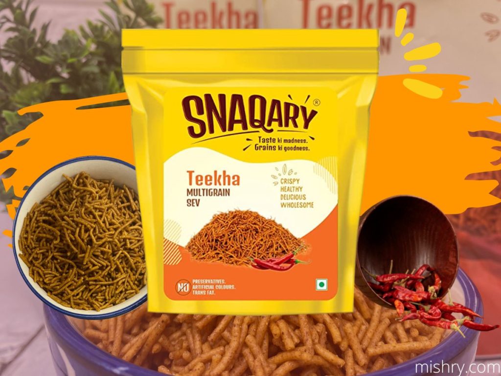 snaqary teekha multigrain sev