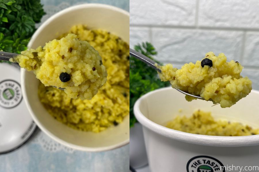 the taste company pongal texture