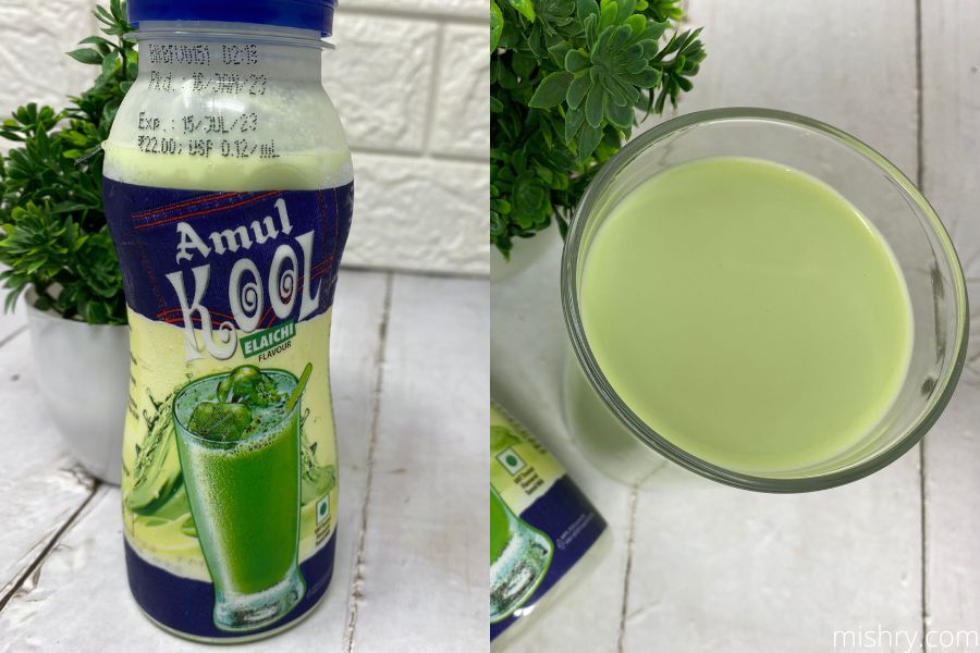 amul kool milk elaichi