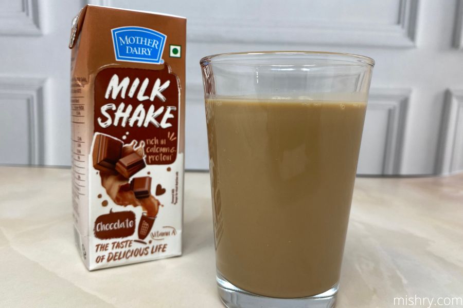 best chocolate milkshake mother dairy