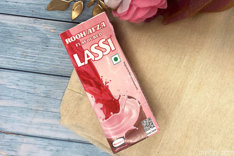 hamdard roohafza lassi packaging