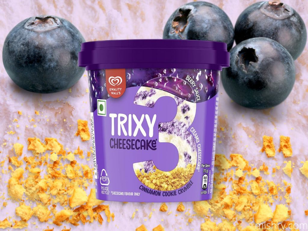 kwality walls trixy cheesecake