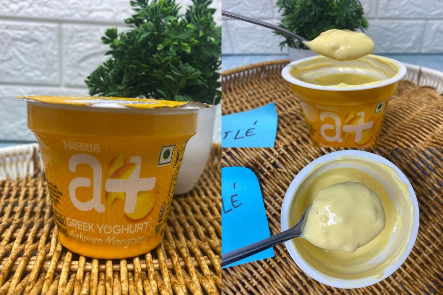 mango flavoured yogurt nestle a+