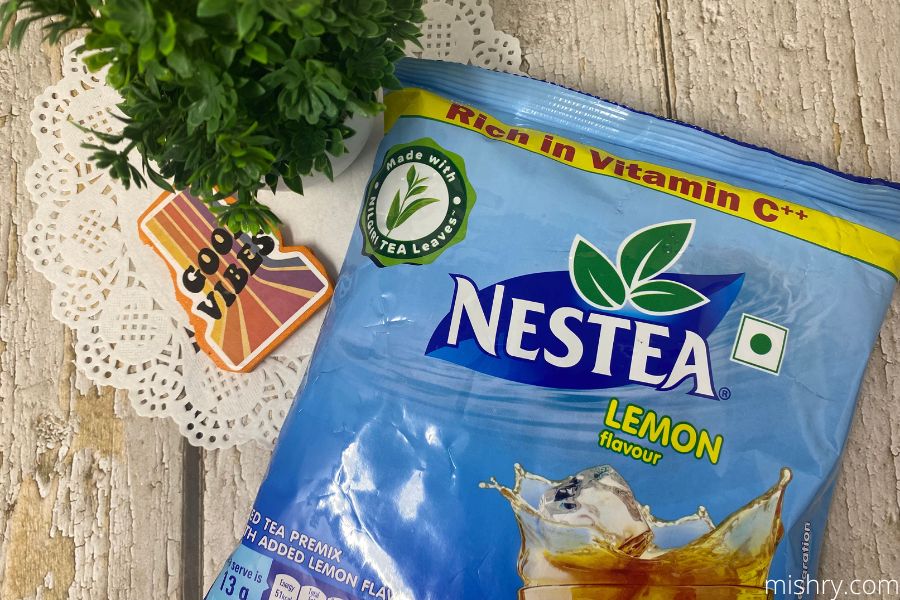 nestea lemon iced tea packing