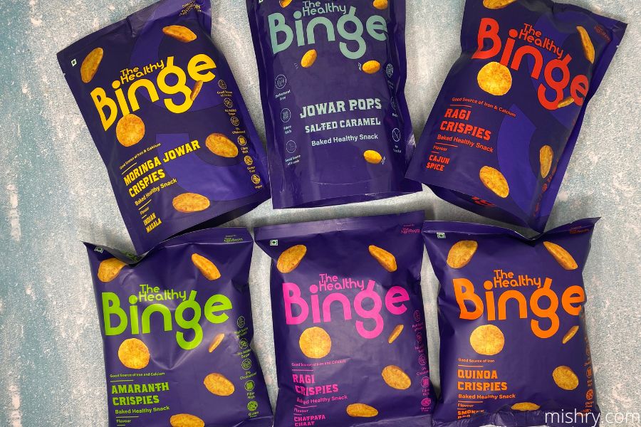 the healthy binge crispies variants