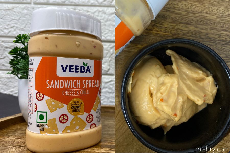 cheese and chilli sandwich spread veeba