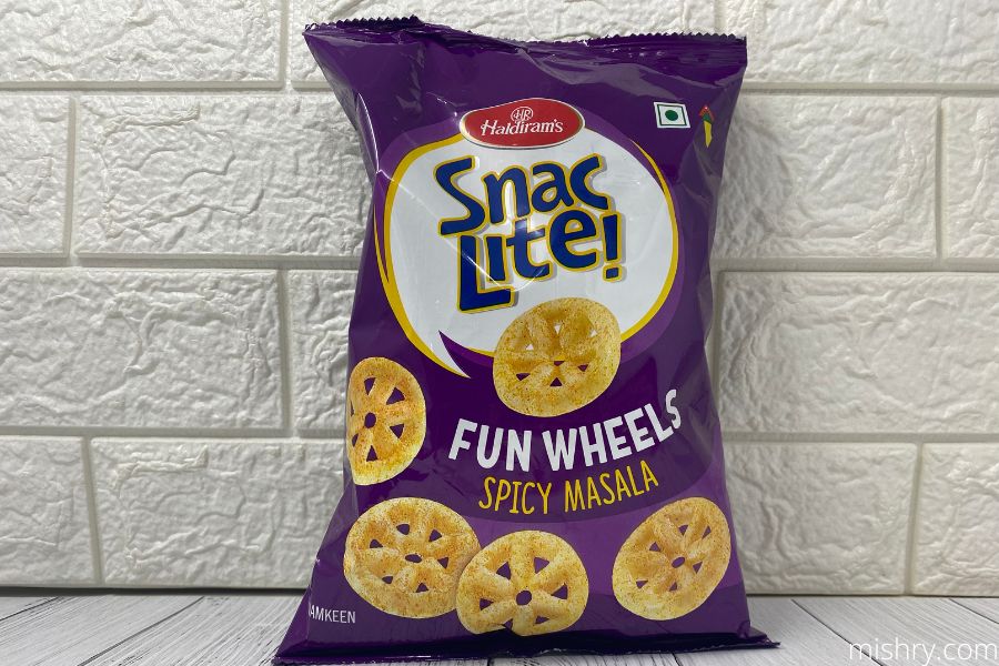 haldiram snac lite fun wheels packing