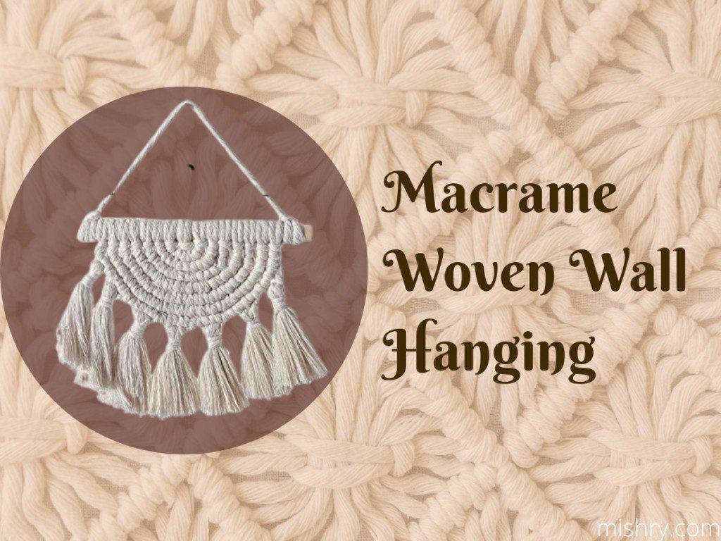 macrame wall decor