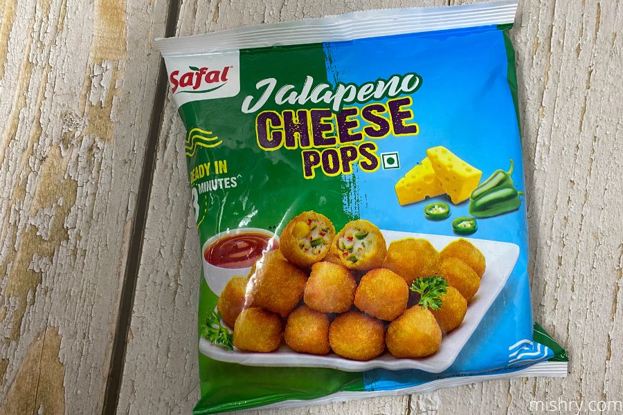 safal jalapeno cheese pops packing