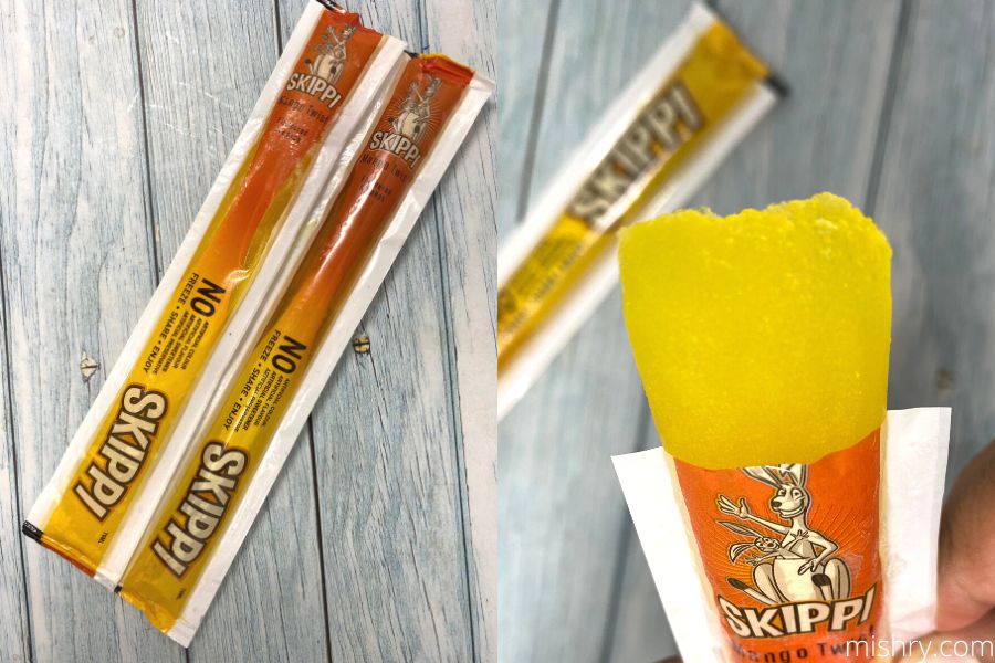 skippi ice pops mango