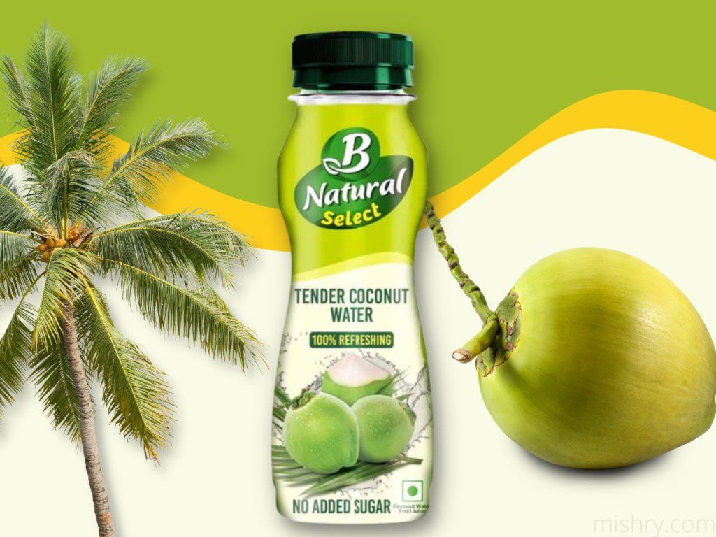 b natural select tender coconut water