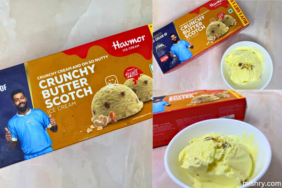 butterscotch ice cream brick havmor