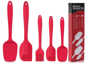 P-Plus International Silicone Spatula Set