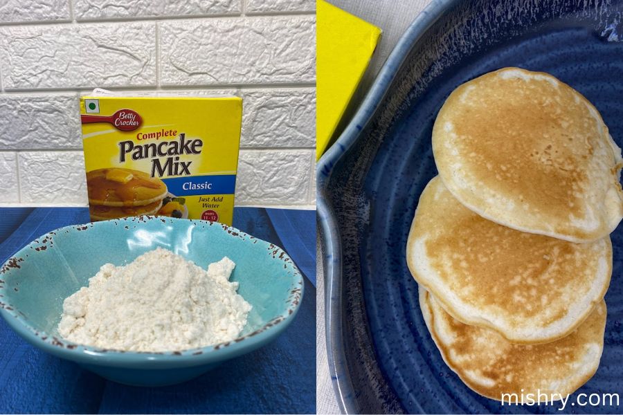 review process of betty crocker pancake mix