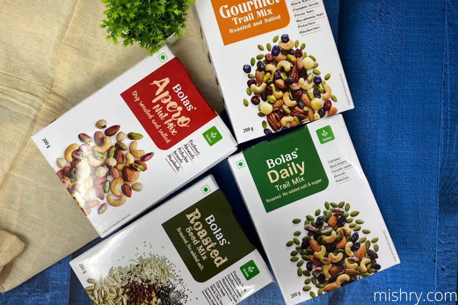 Bolas trail mixes we reviewed