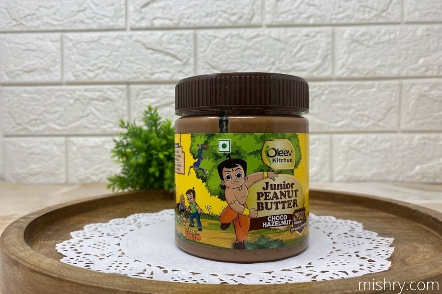 Oleev Junior Peanut Butter outer pack