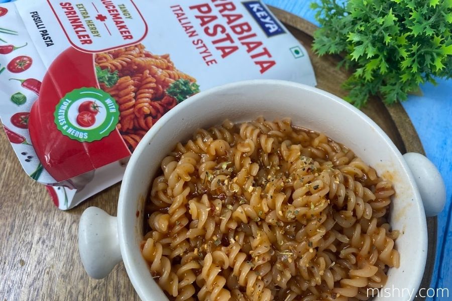 the final arrabiata pasta