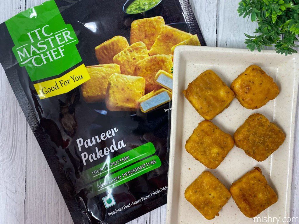 ITC Masterchef frozen paneer pakoda review