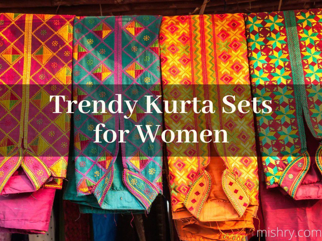 elegant kurta sets for women