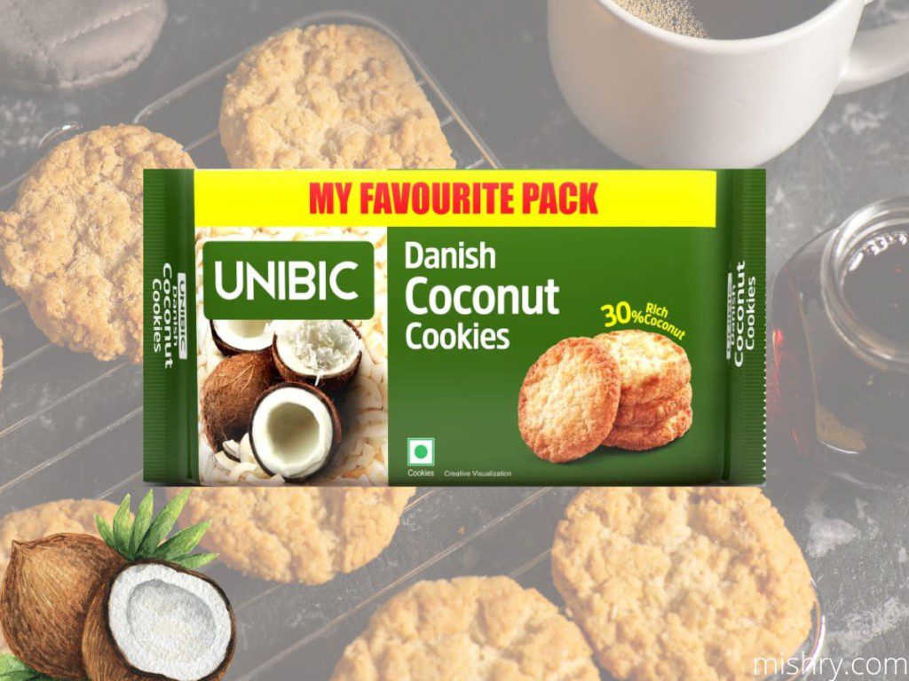 Unibic danish coconut cookies review